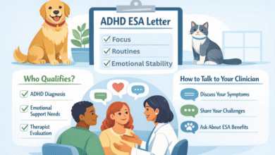 ADHD ESA Letter: Focus, Routines, and Emotional Stability
